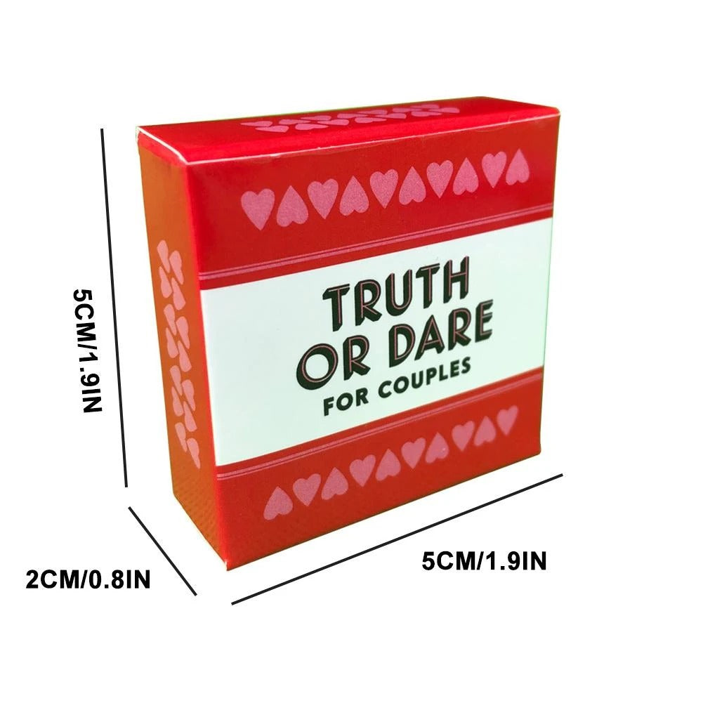 Truth Or Dare For Couples Cards Games Couples Lovers Board Game Supply English Version Includes 150 Gaming Cards Truth Or Dare For Couples Cards Games Couples Lovers Board Game Supply English Version Includes 150 Gaming Cards